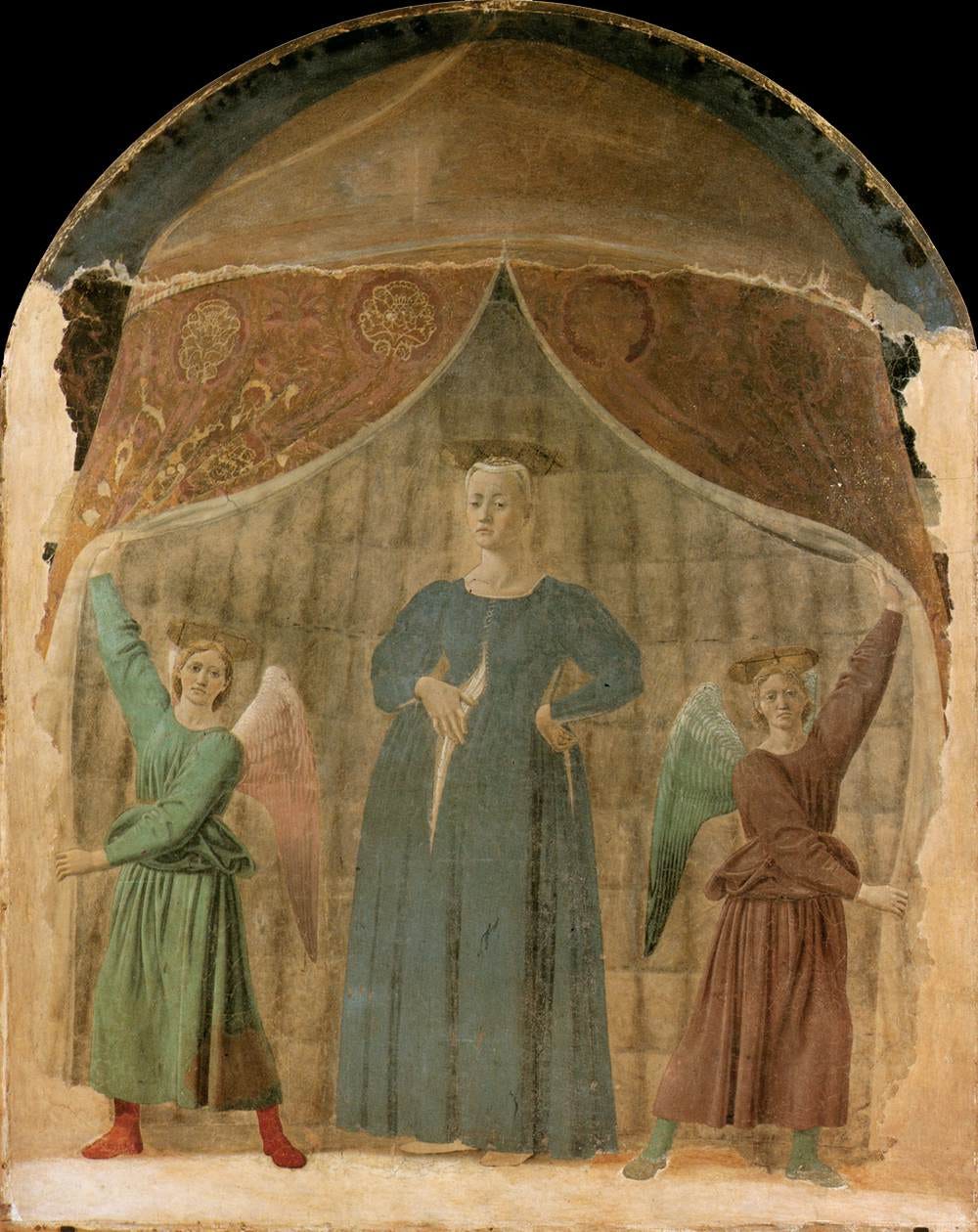 Pregnant Virgin in a tent Pregnant Virgin in a tent