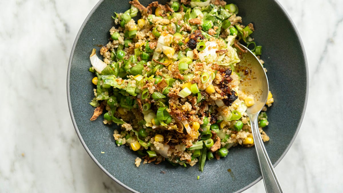 Fried Quinoa - by Hetty Lui McKinnon