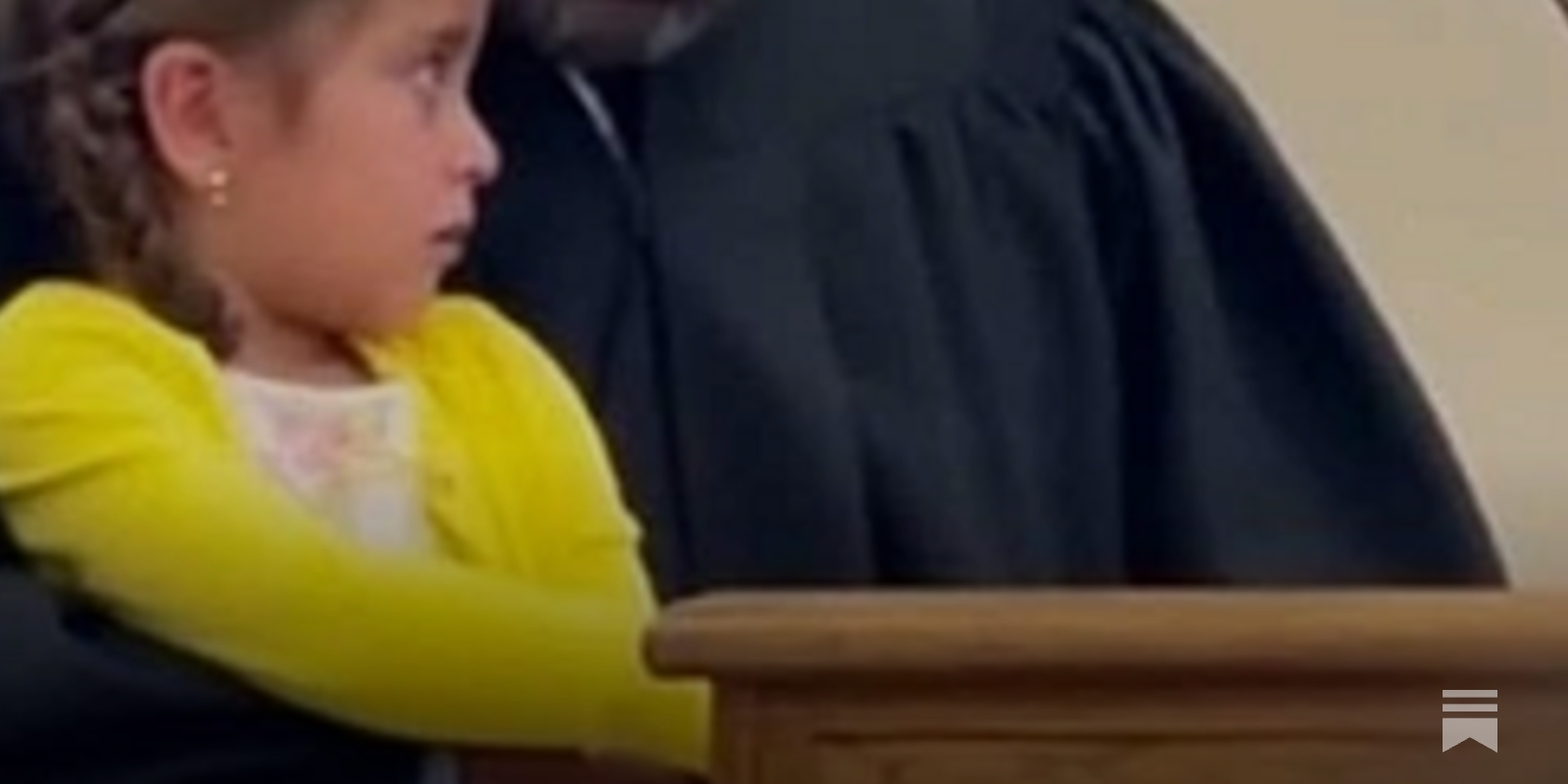 Can a Judge Hold a Scared 5-Year-Old on the Stand on Their Lap?