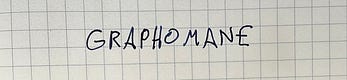 Graphomane