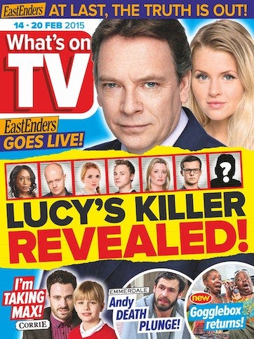 What's on TV Magazine - 14th February 2015 Back Issue