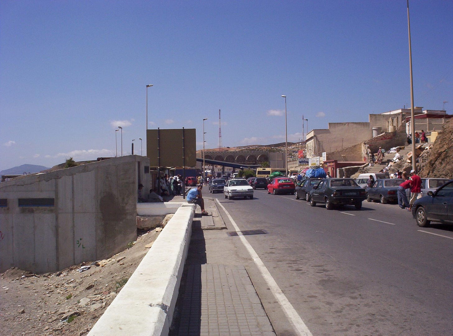 File:Spanish-Moroccan border (Ceuta-Sebta).JPG - Wikimedia Commons