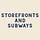 storefronts and subways