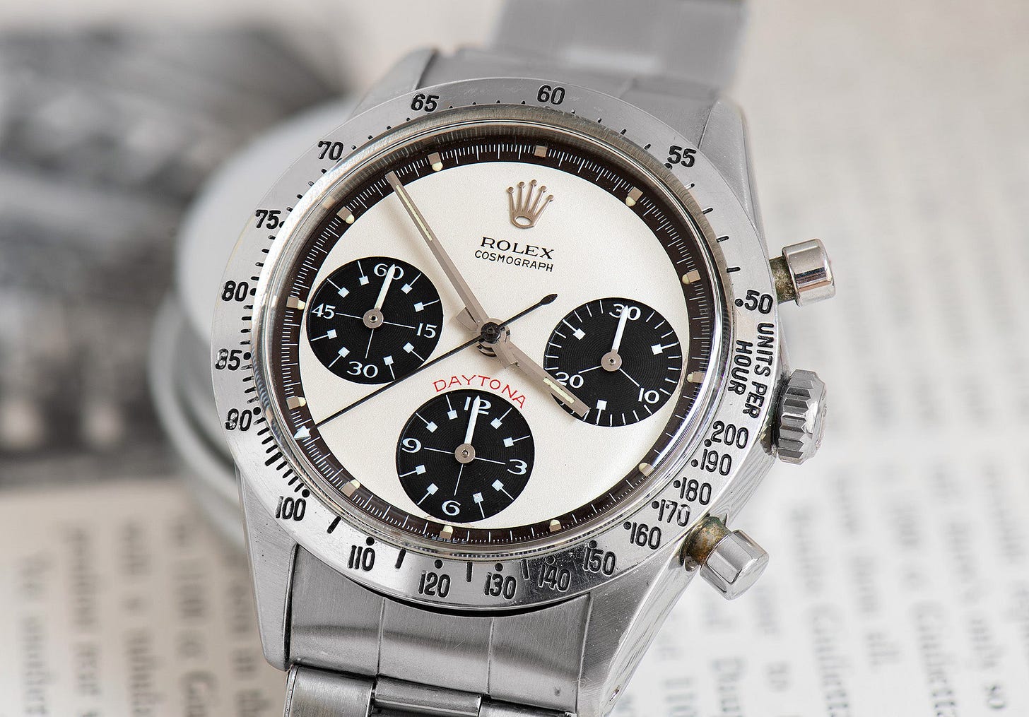 Tropical 1970 Rolex Daytona (Ref. 6262) White
