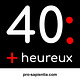40% plus heureux !