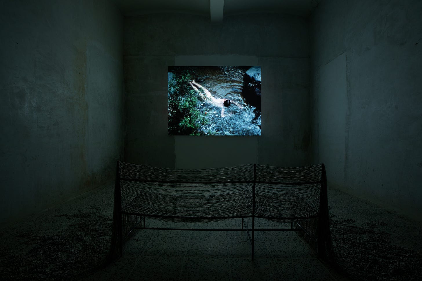 ©The Estate of Ana Mendieta Collection, LLC Courtesy Galerie Lelong & Co. Licensed by Artists Rights Society (ARS), New York. © ANA MENDIETA/ARS/SOMAAP/MÉXICO/2021. Installation image from MASA Galeria ´Elementos Vitales: Ana Mendieta in Oaxaca' exhibition curated by Su Wu, Oaxaca City, Mexico. October 2021. 