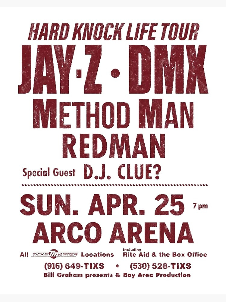 Hard Knock Life Tour - Vintage | Art Board Print