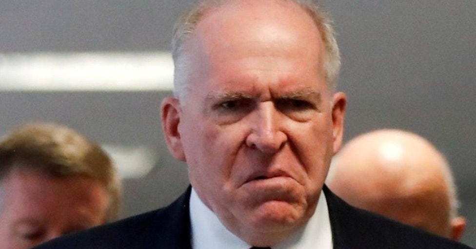 Trump ends ex-CIA head John Brennan's security access - BBC News