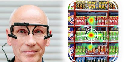 Eye-tracking: Tools like Tobii reveal what grabs your attention and for how long. This helps optimize product packaging and ad layouts.