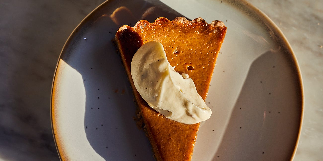 Five Spice Pumpkin Tart