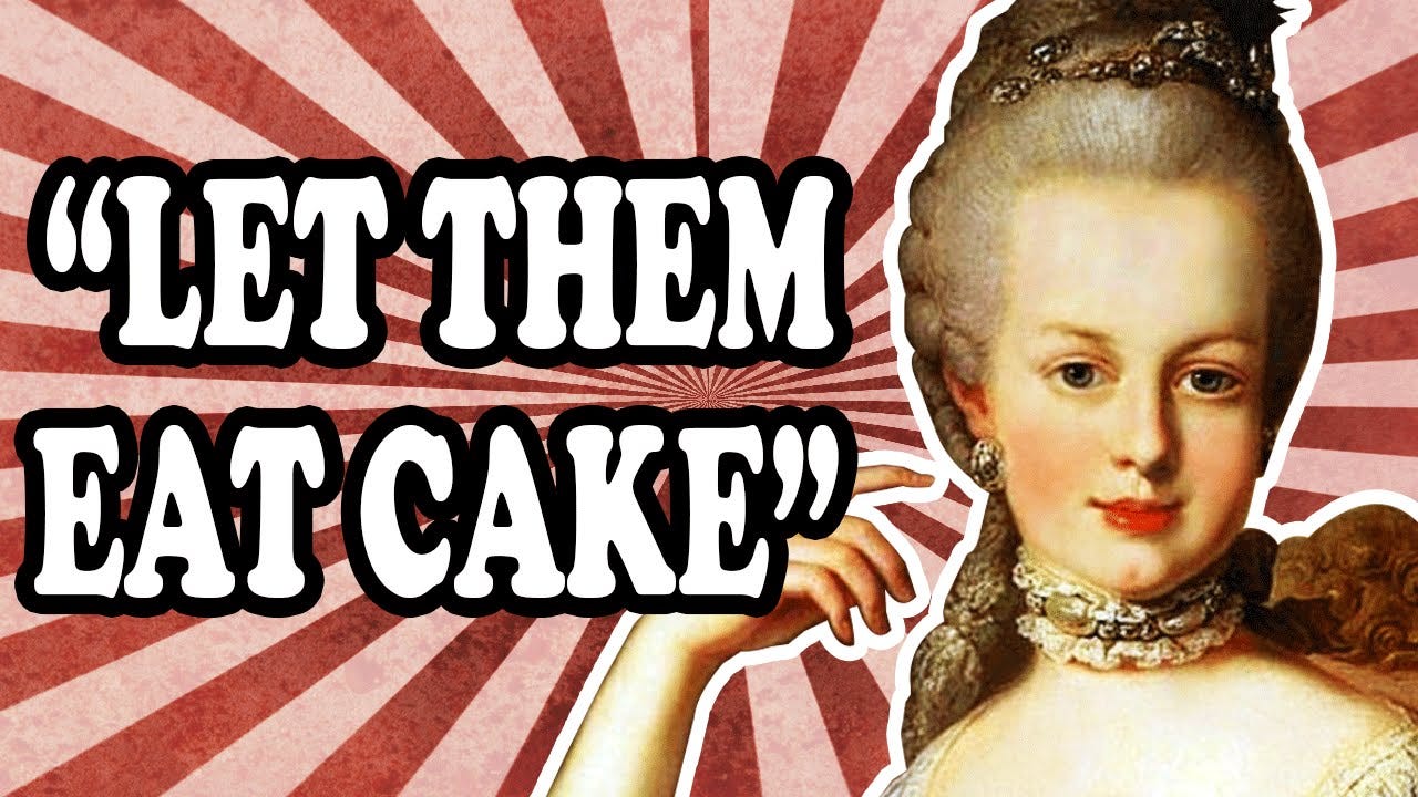 The Truth About Marie Antoinette and "Let Them Eat Cake" - YouTube