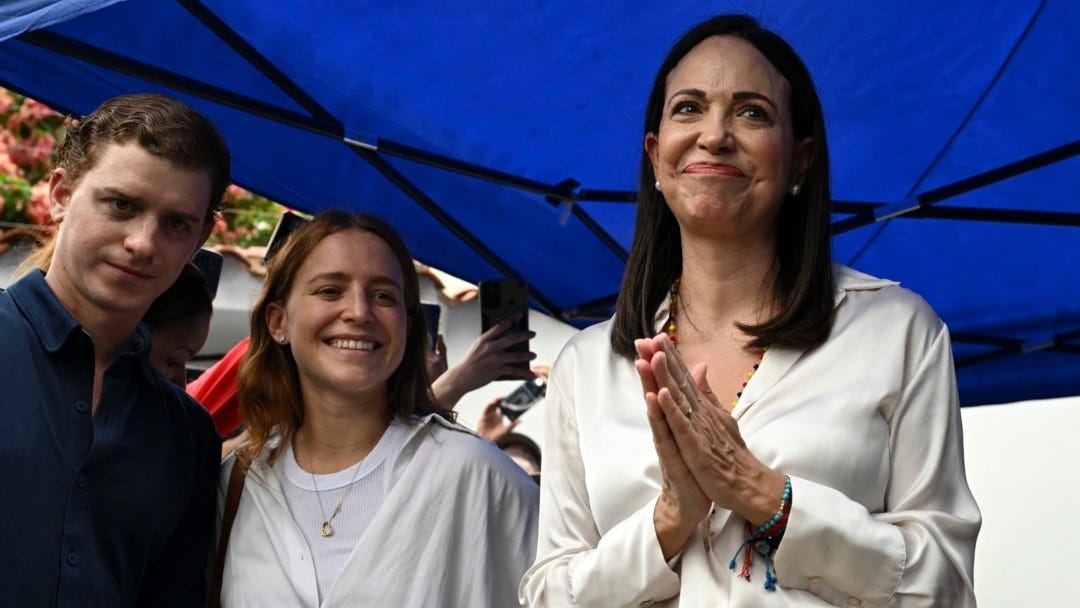 María Corina Machado, la opositora liberal, “radical” e inhabilitada que  espera ganar la presidencia de Venezuela