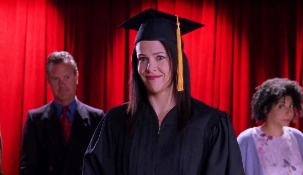 lorelai gilmore graduation | rmrk*st | Remarkist Magazine