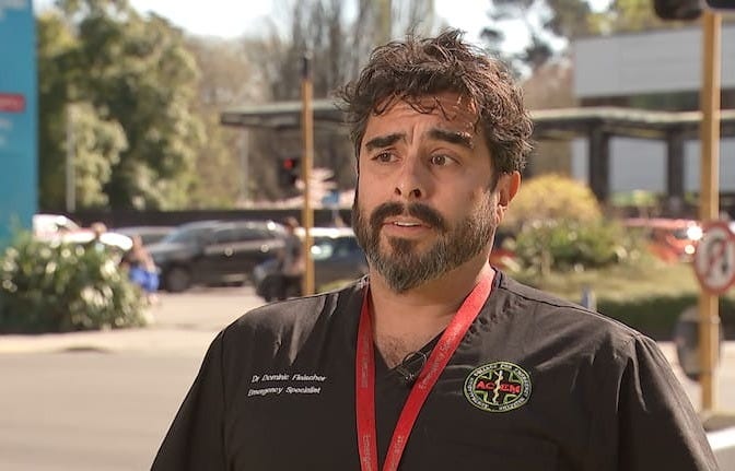 Christchurch ED doctor Dominic Fleischer