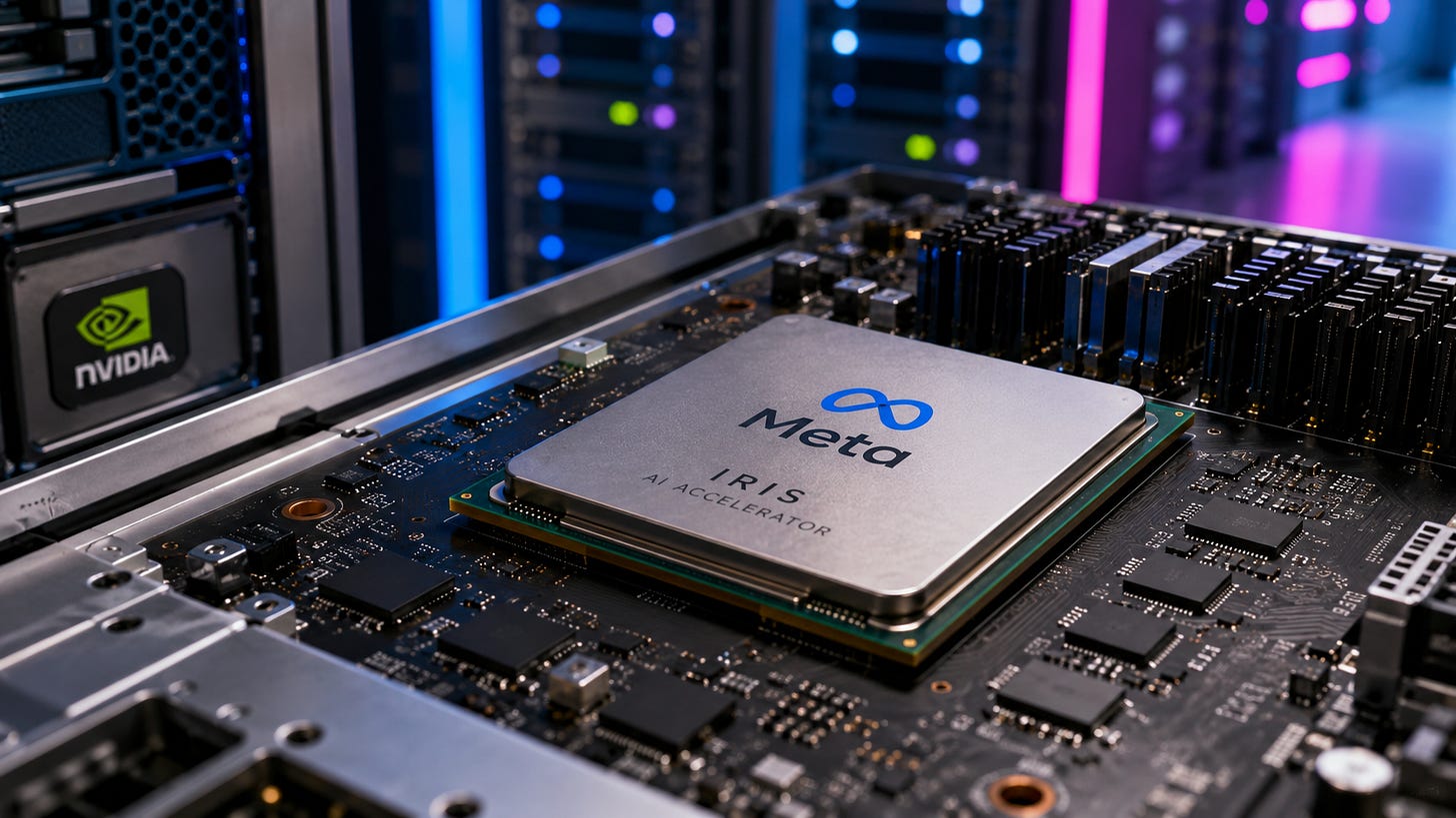 Meta Iris chip, Nvidia dependence, and the local AI lesson