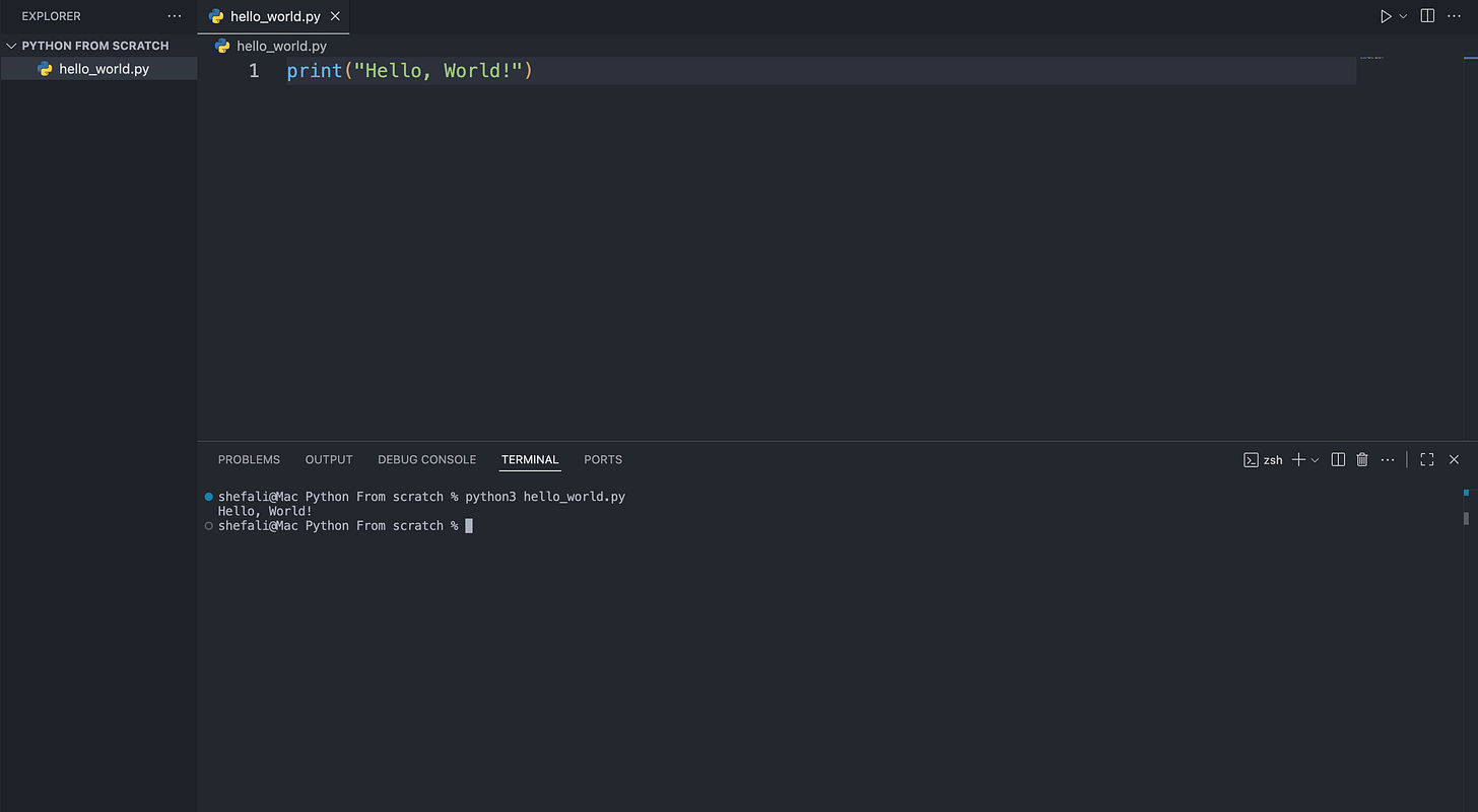 Python Commenting Examples Python From Scratch #1 - What Python Is and Your First Line of Code