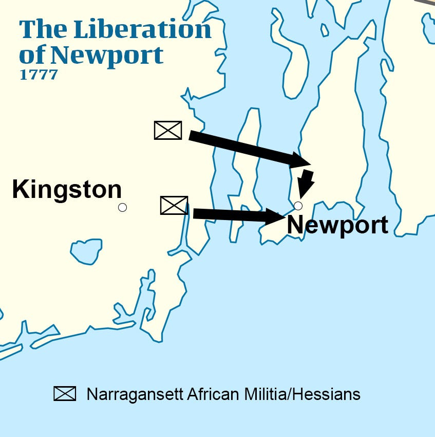 The Liberation of Newport (1777)