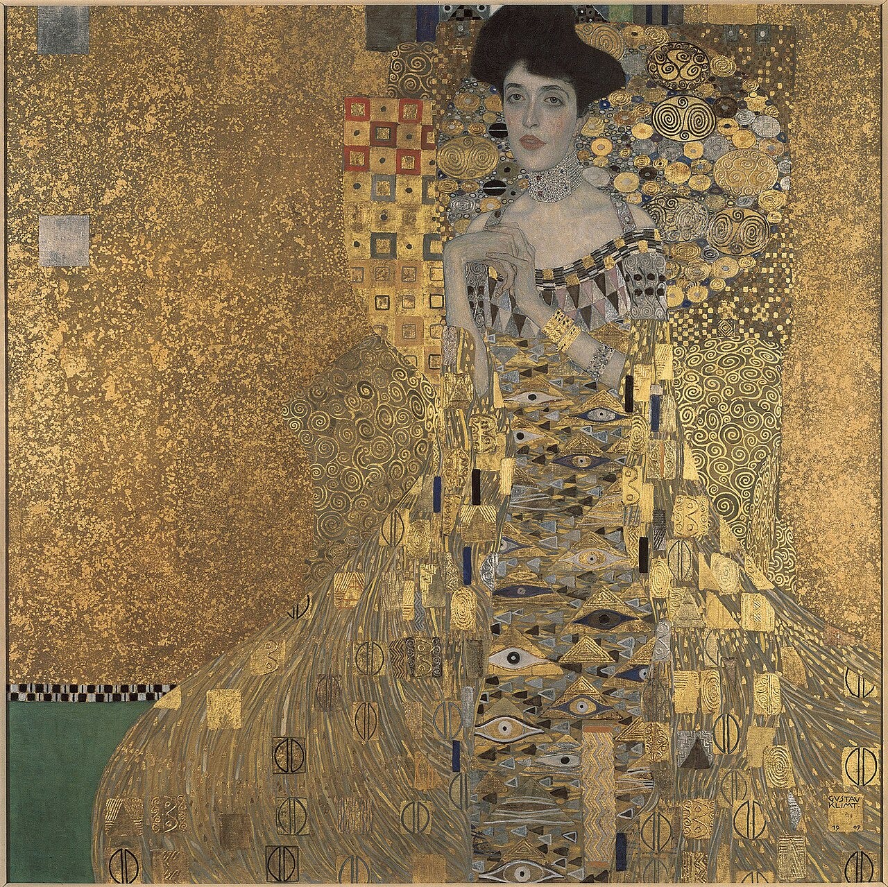 Portrait of Adele Bloch Bauer I, known as Woman in Gold, by Gustav Klimt Portrait of Adele Bloch Bauer I, known as Woman in Gold, by Gustav Klimt