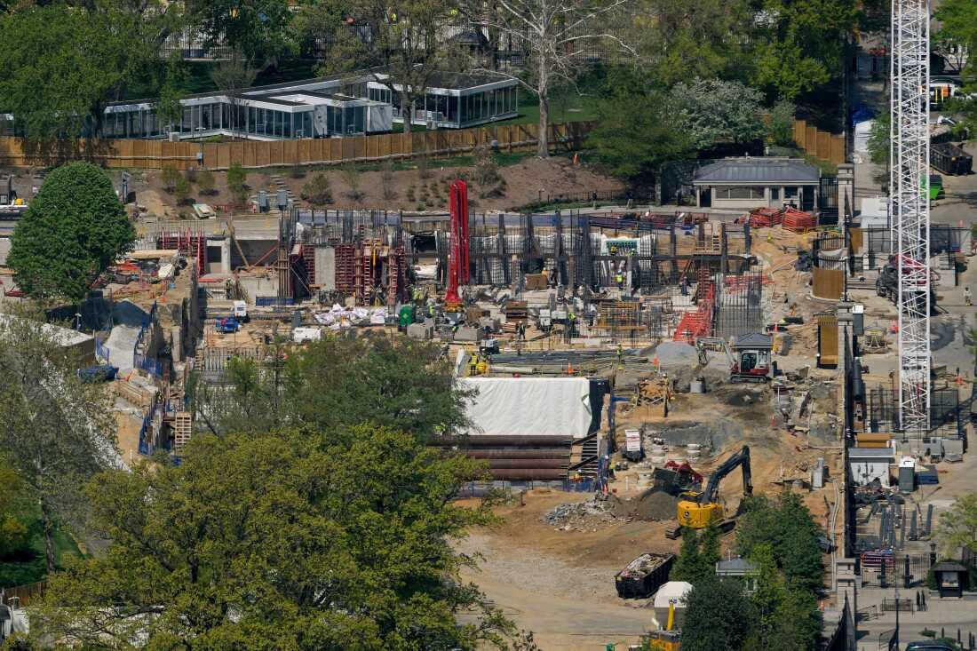 White House ballroom construction can continue for now, appeals court says : NPR White House ballroom construction can continue for now, appeals court says : NPR
