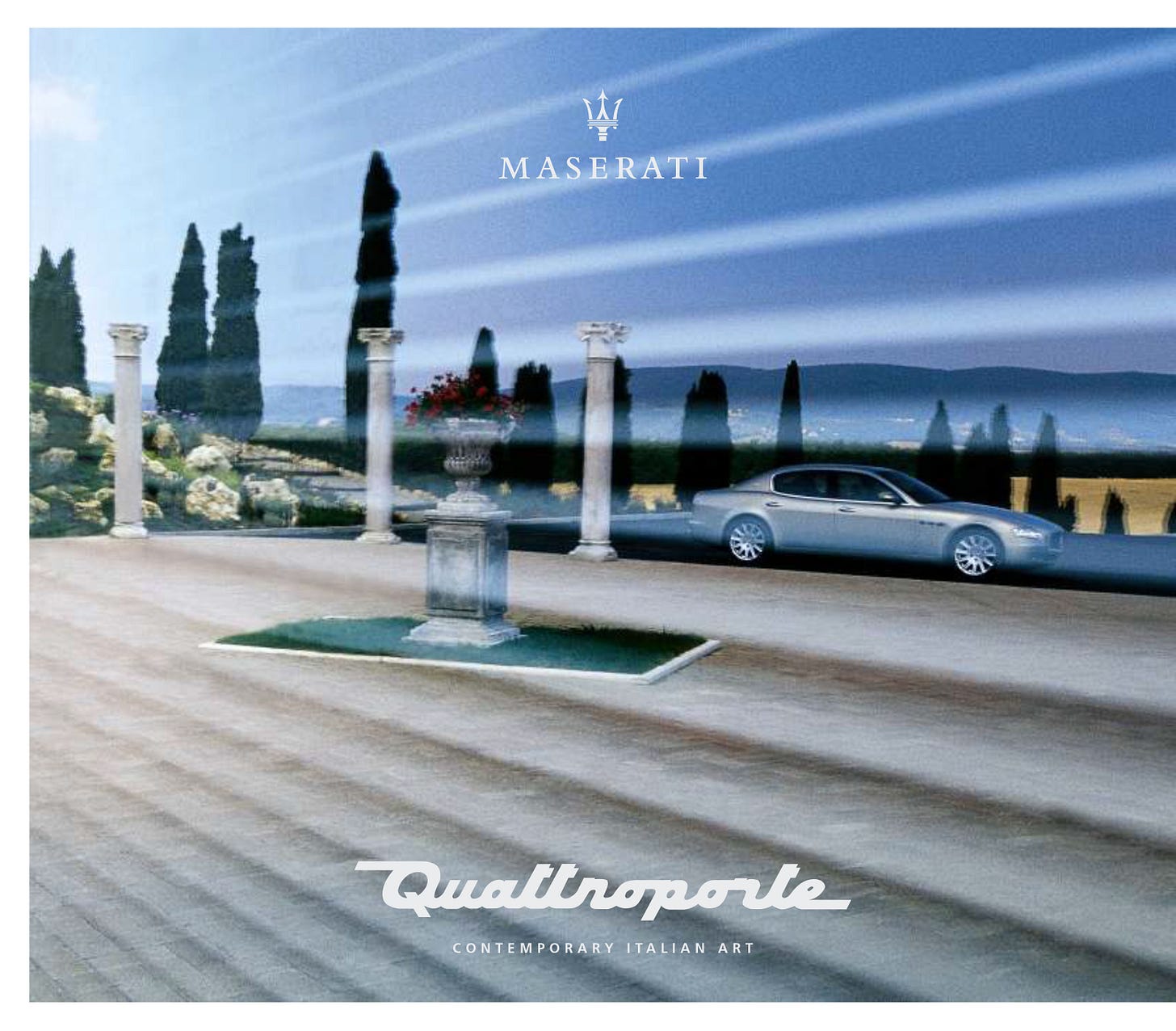 Maserati Quattroporte 2003 Brochure Cover Maserati Quattroporte 2003 Brochure Cover