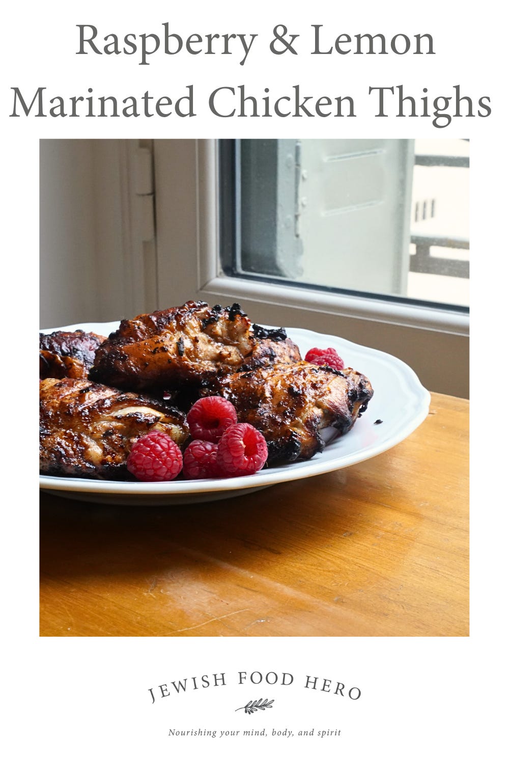 Marinated Raspberry Chicken Recipe Raspberry & Lemon Marinated Chicken Thighs