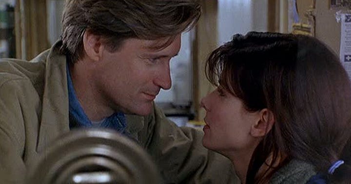 hugh grant and kristen scott thomas/bill pullman and sandra bullock