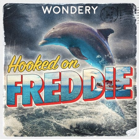 Logo du podcast "Hooked on Freddie" Logo du podcast "Hooked on Freddie"