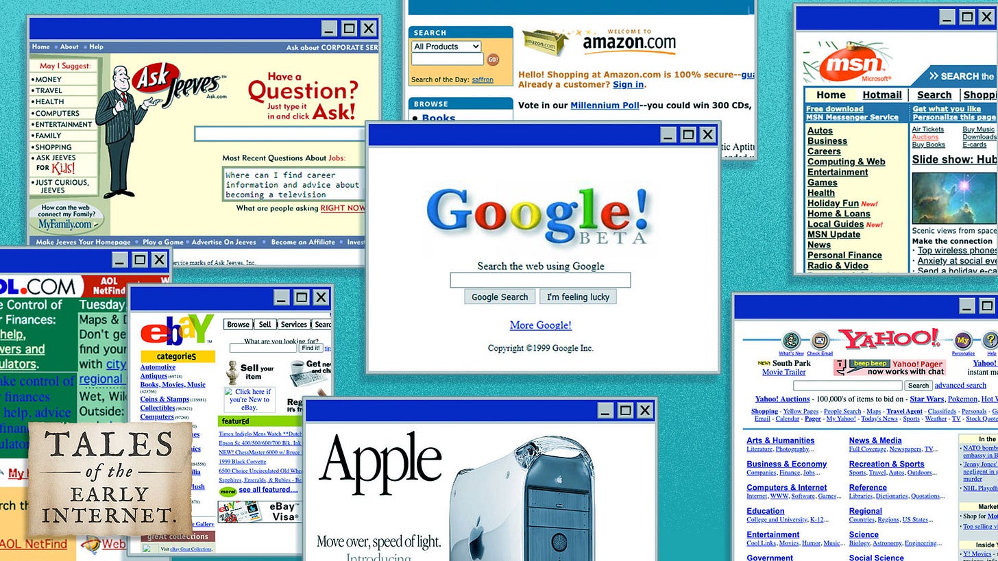 Interesting Information on the computers, websites & the internet history