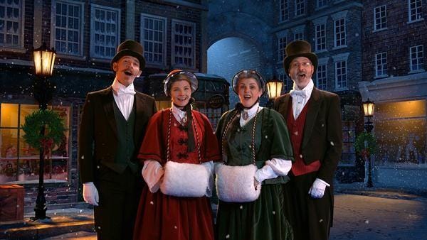 Christmas Carolers - AtmosFX Digital Decorations