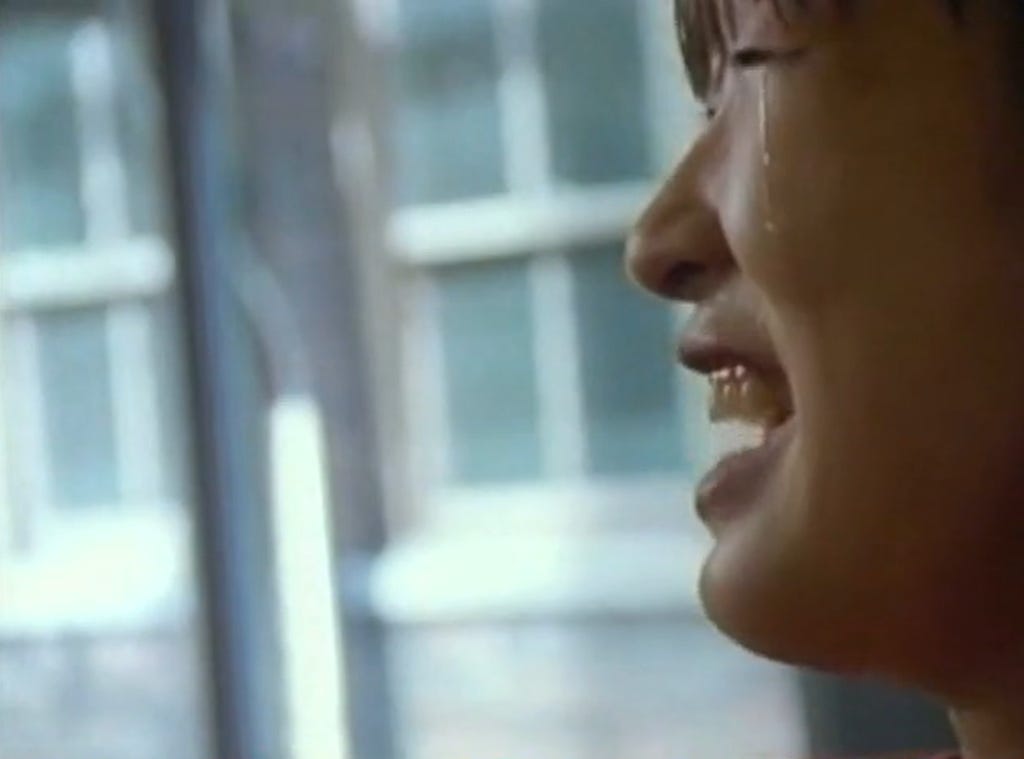 Screenshot from The Diary of Evelyn Lau (1994), dir. Sturla Gunnarsson; © CBC.