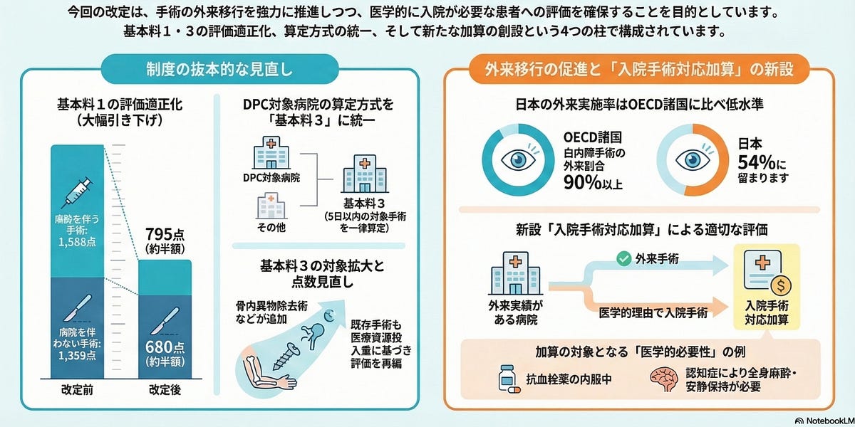 令和8年度改定】短期滞在手術等基本料の4つの見直しポイントを解説