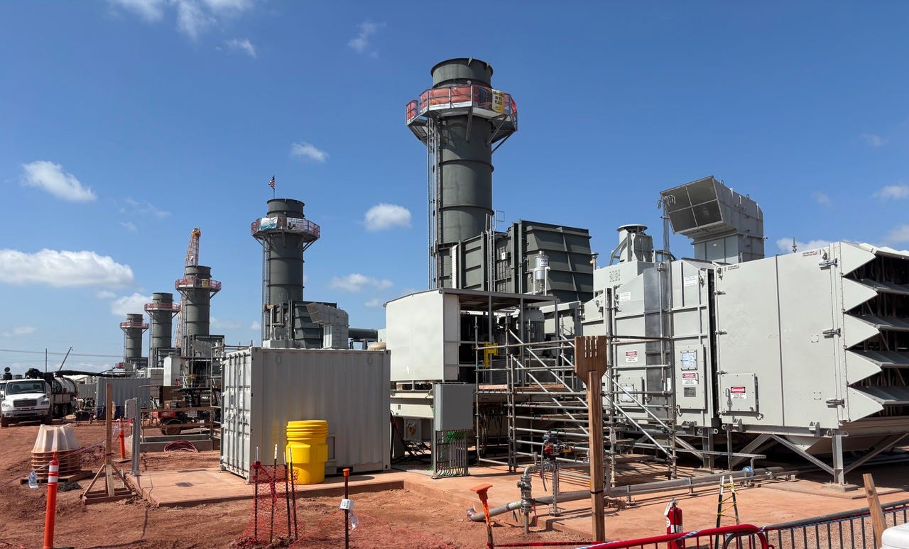 Crusoe power plant