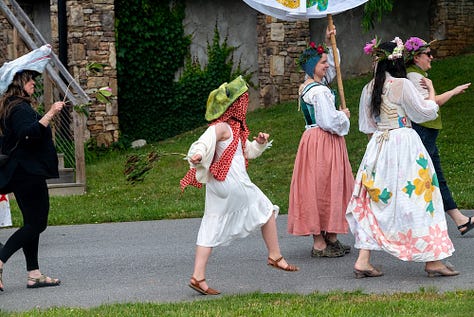 Variety of images from May Day
