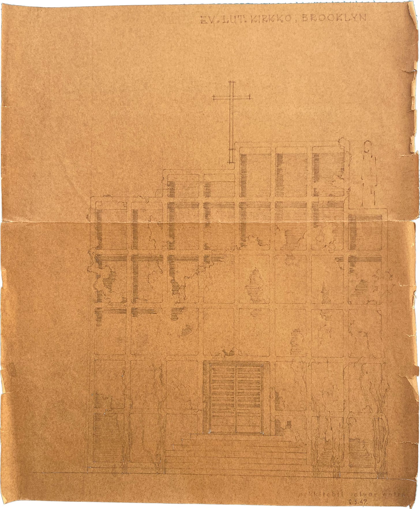 Alvar Aalto drawing