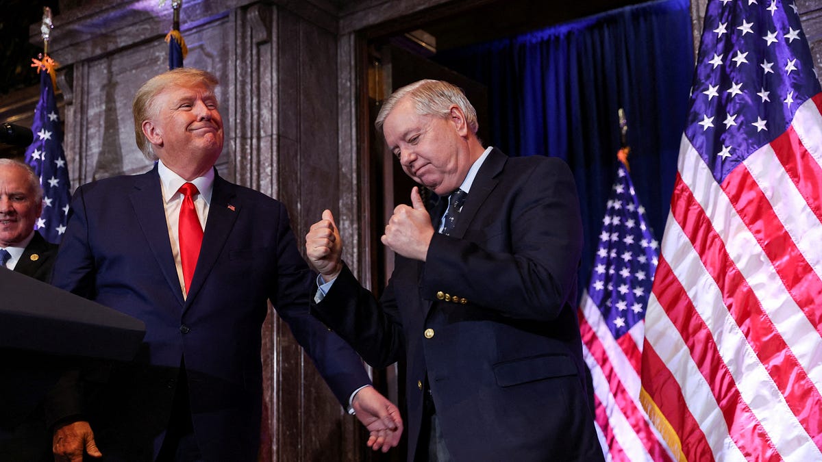 Trump Makes Lindsey Graham's Death All About... Himself