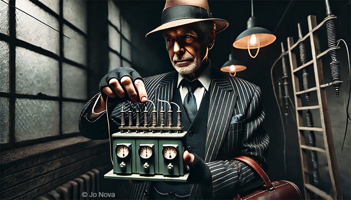 Banker, tinkering with the Grid.