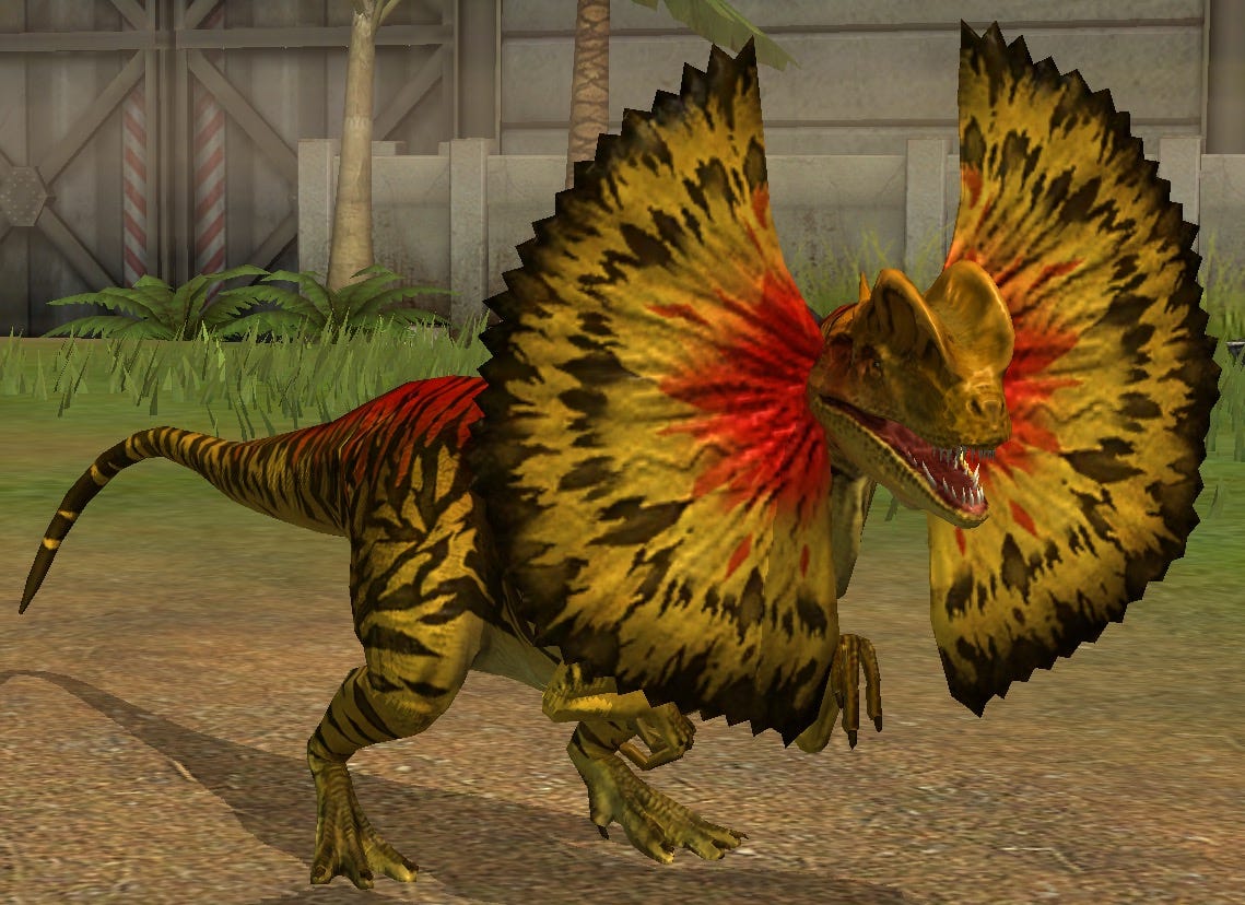 Image - Dilophosaurus lvl. 30.jpeg | Jurassic Park wiki | FANDOM powered by Wikia