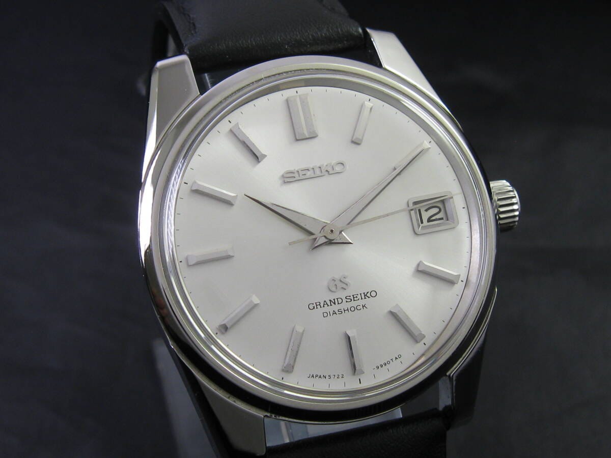 Grand Seiko GS Second Model Ref.5722-9991 Cal.5722B Manual winding Overhauled and refurbished Manufactured in 1967