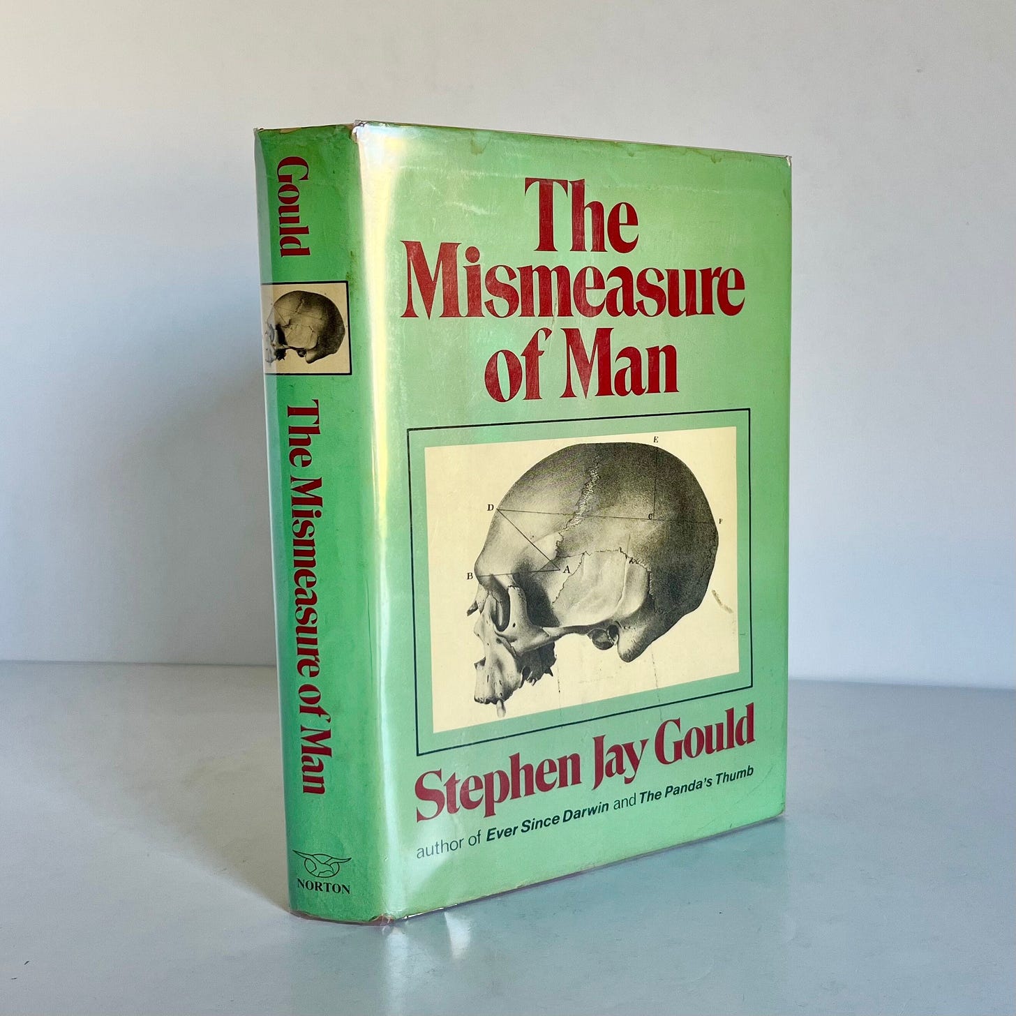 The Mismeasure of Man by Stephen Jay Gould - First Edition 1st Printing -  Vintage 1981 - Illustrated - Original Dust Jacket - Etsy