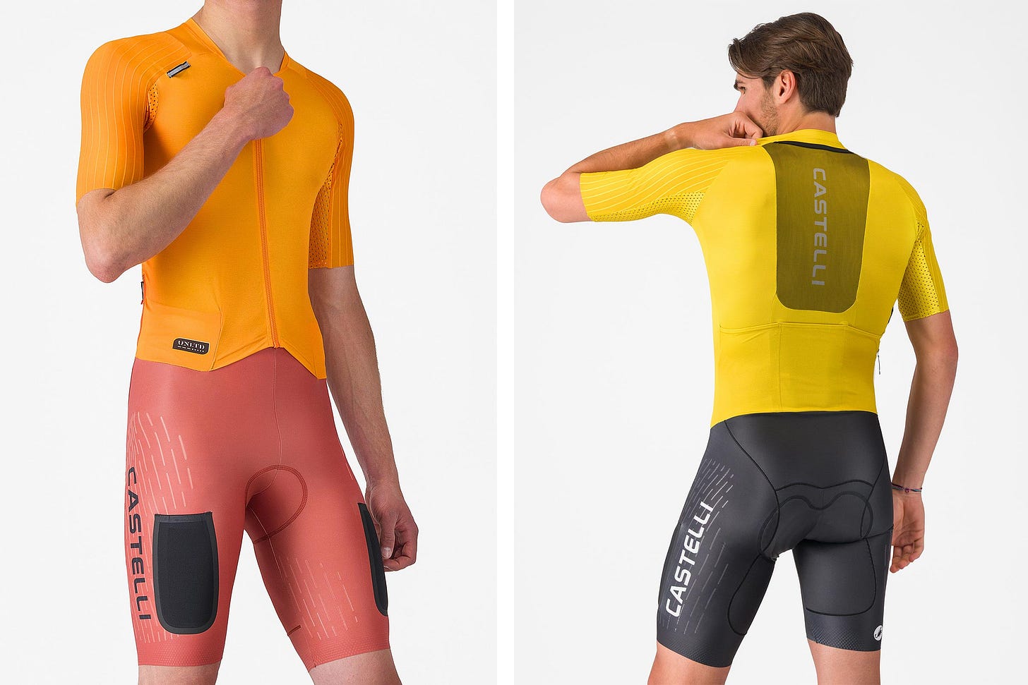 2026 Castelli Unlimited aerodynamic gravel racing Skinsuit, men's colors 2026 Castelli Unlimited aerodynamic gravel racing Skinsuit, men's colors