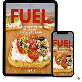 High Protein Low Carb Cottage Cheese Breakfast Recipes eBook: FUEL (50 Recipes for One or Two)