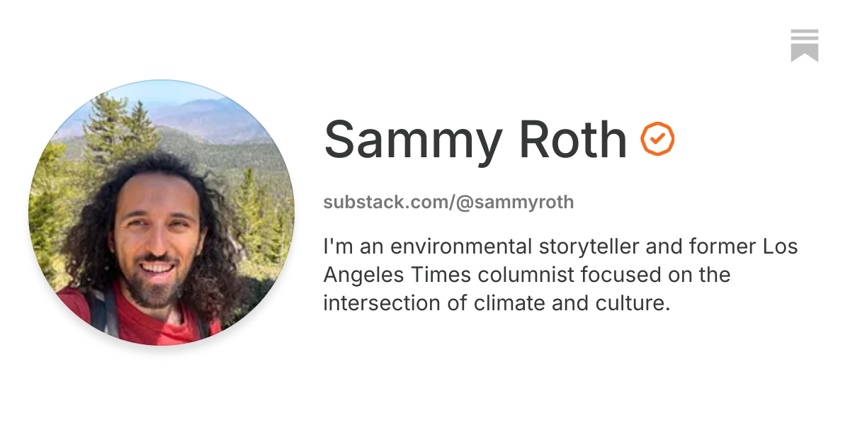 Sammy Roth | Substack