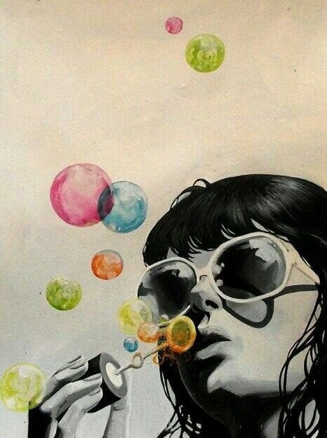 May be an illustration of bubble gum