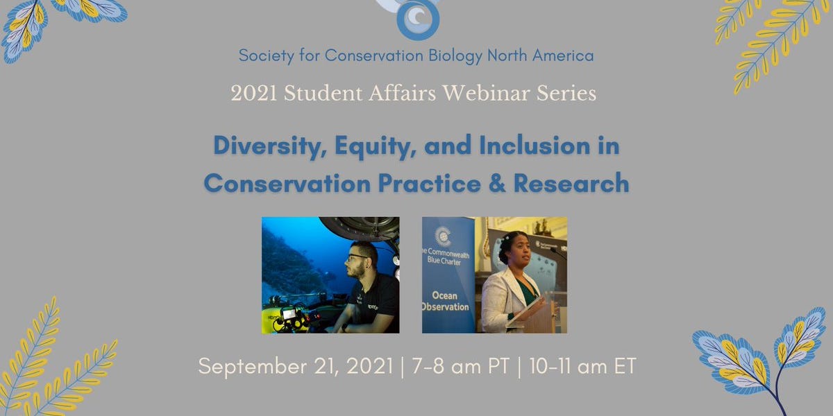 Online Ecology Seminars September 21st - 24th