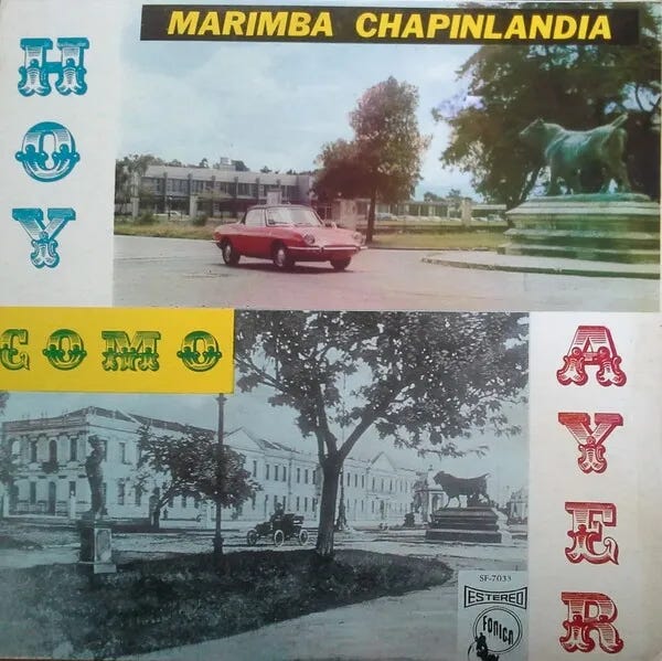 Cover art for Hoy como ayer by Marimba Chapinlandia