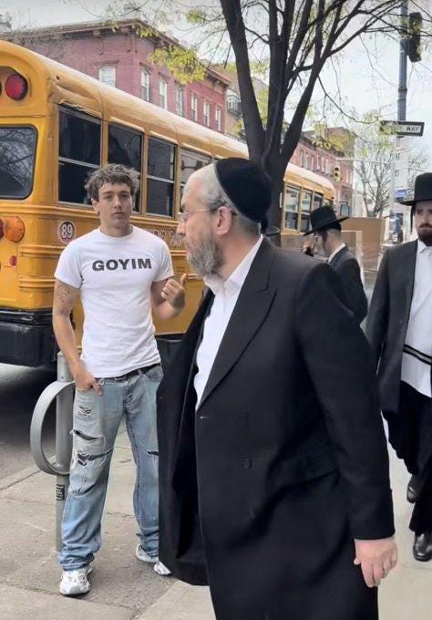 May be an image of text that says 'RAY 89 GOYIM'