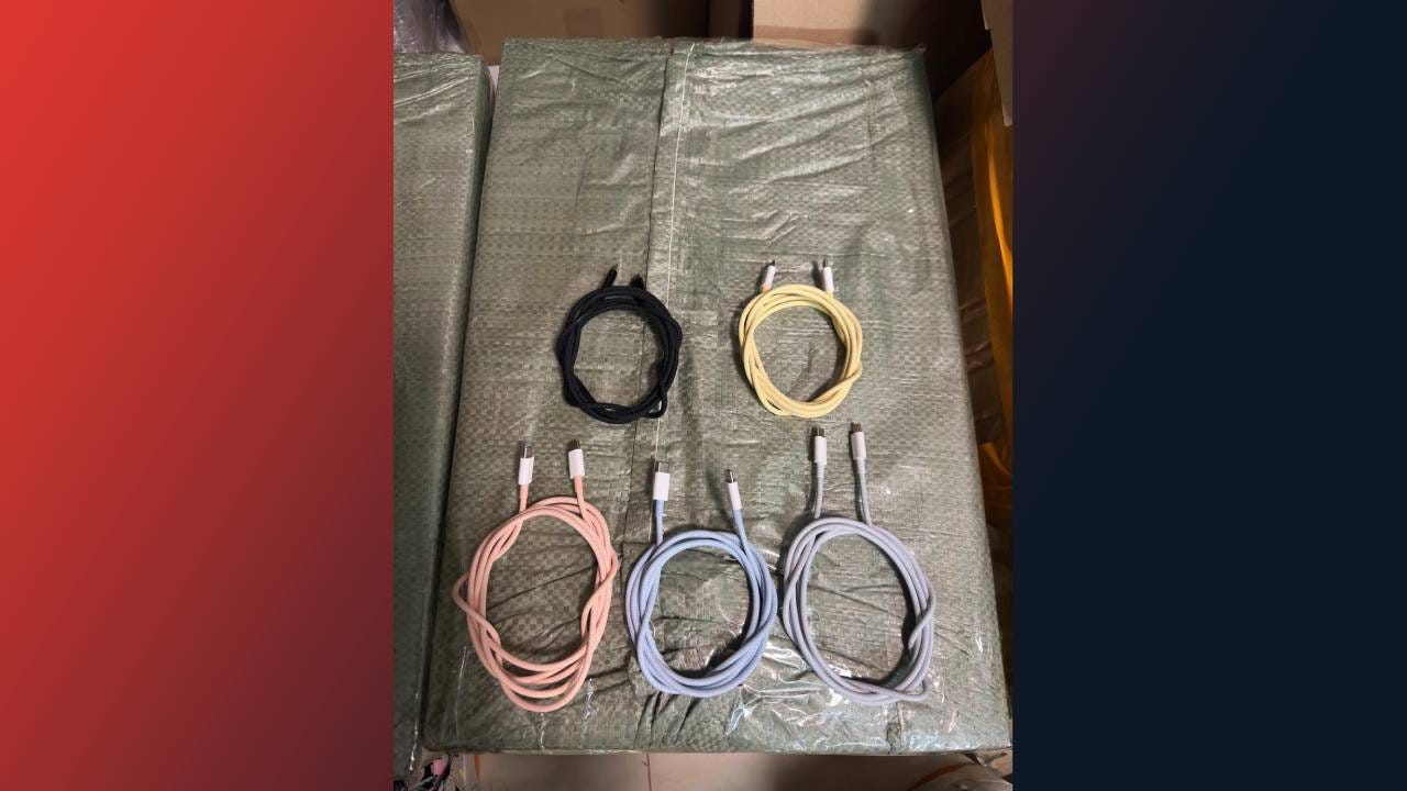 iPhone 15 color matching cables iPhone 15 color matching cables