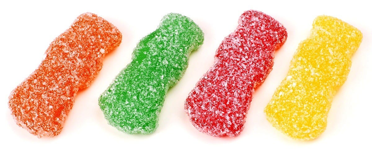 Classic Sour Patch Kids, not the new Halloween candy. Image: Evan-Amos via Wikimedia Commons Classic Sour Patch Kids, not the new Halloween candy. Image: Evan-Amos via Wikimedia Commons