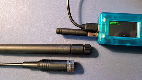 Installing the external antenna