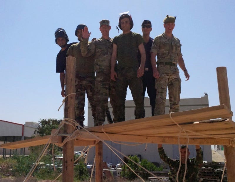 PA, US and UK troops on a training exercise PA, US and UK troops on a training exercise